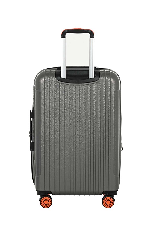 BERLIN -O ABS 5PR GRI Unisex Orta Boy Valiz