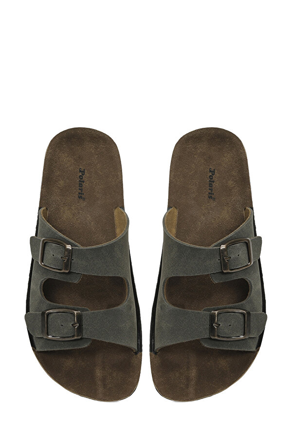 DELVES.F6FX KHAKI Boy Slipper