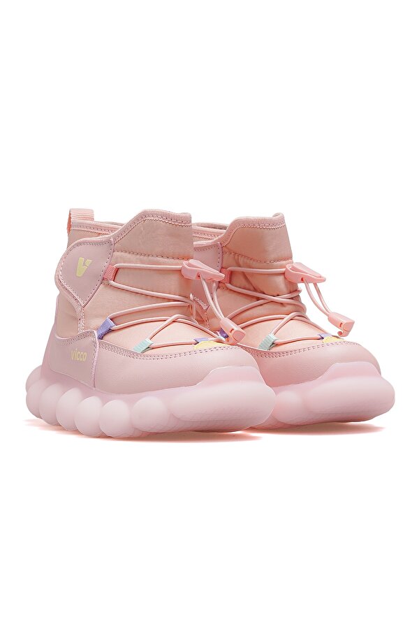 Tatu Kız Çocuk Işıklı Kürklü Bot 25k 943.500 Pk Pudra