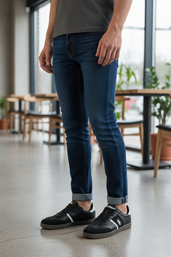 SANDRO 5FX Siyah Erkek Sneaker