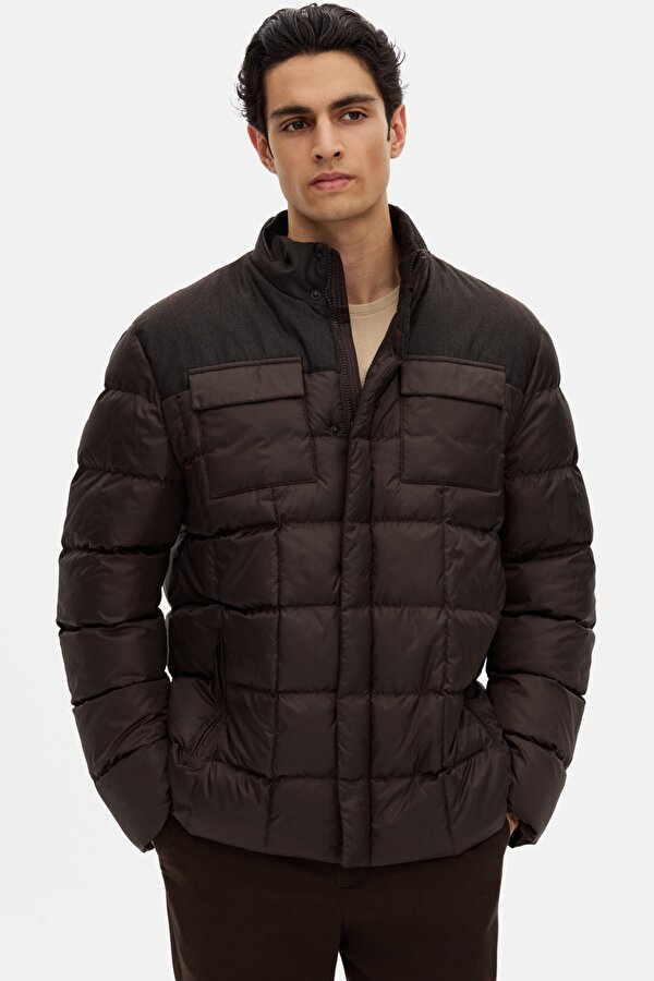 Ds Damat Regular Fit Acı Kahve Mont