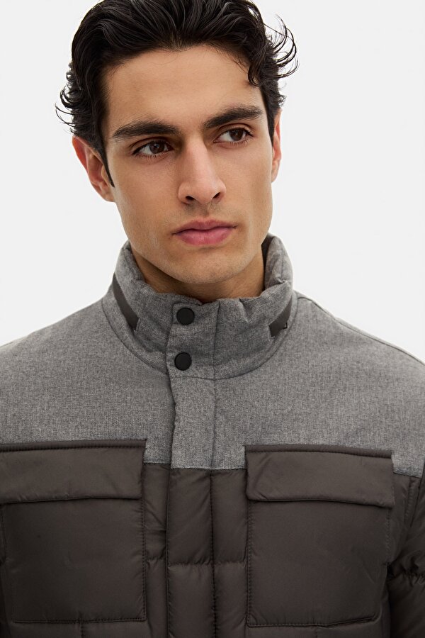 Ds Damat Regular Fit Gri Mont