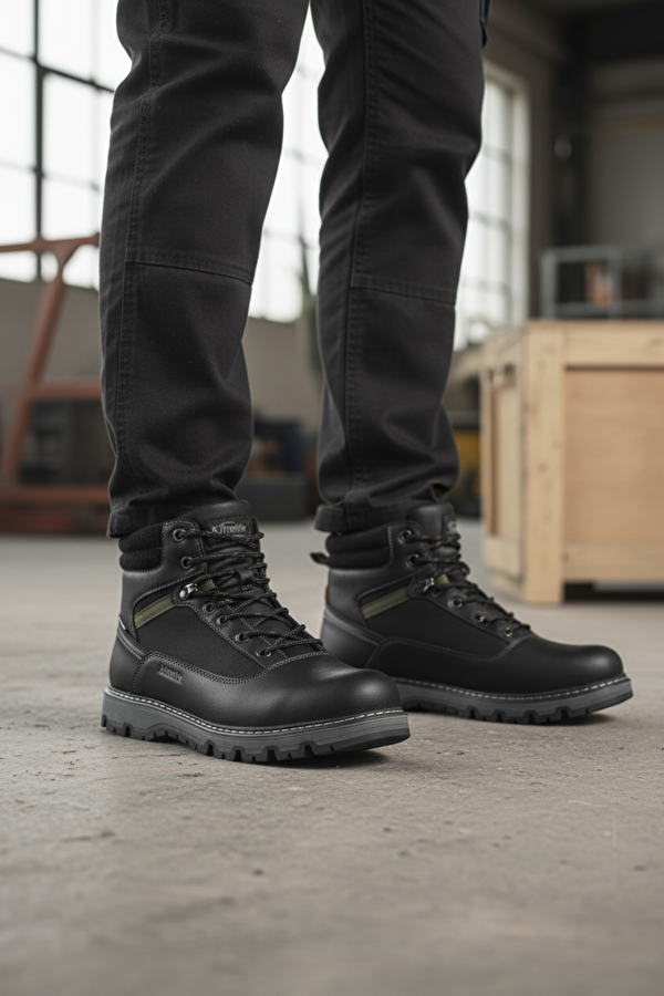 REWISA 4PR Siyah Erkek Worker Bot