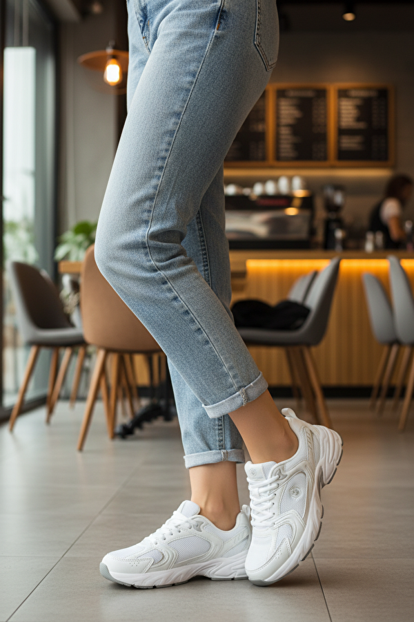 Lumberjack POL WMN 5FX Beyaz Kadın Sneaker 101932318 | lumberjack