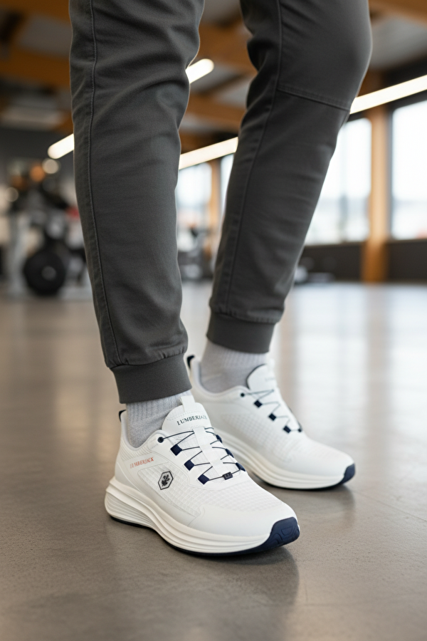 MONYA 5PR Beyaz Erkek Spor Ayakkabı