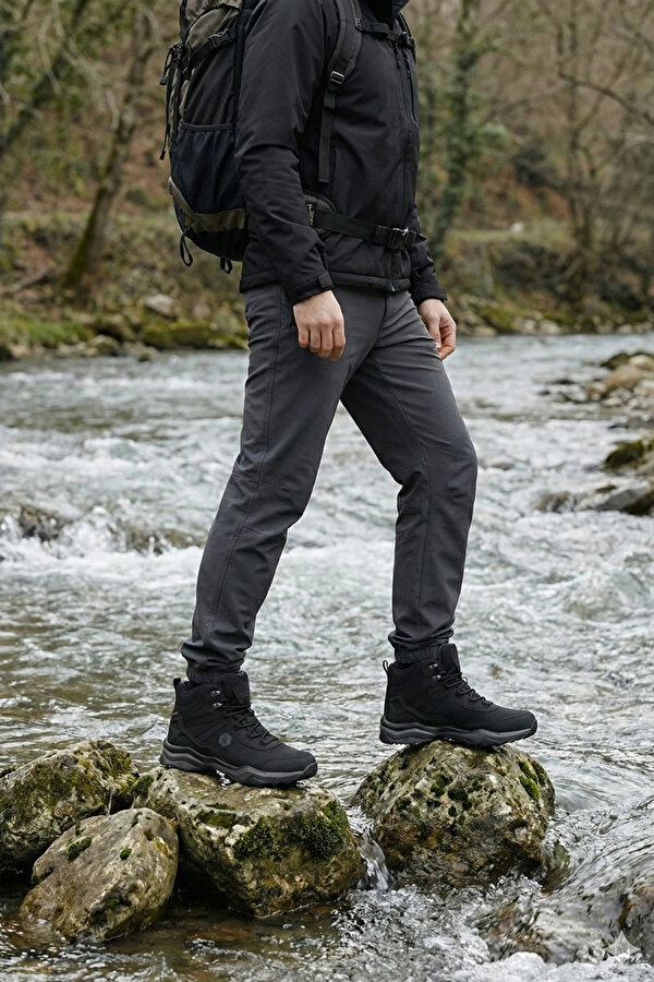 BRANDON HI 5PR Siyah Erkek Outdoor Bot