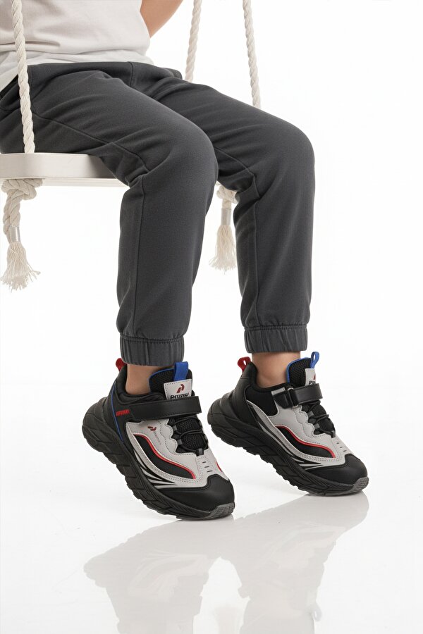 Buz Cırtlı Hafif Esnek Erkek Çocuk Spor Ayakkabı 1987 F