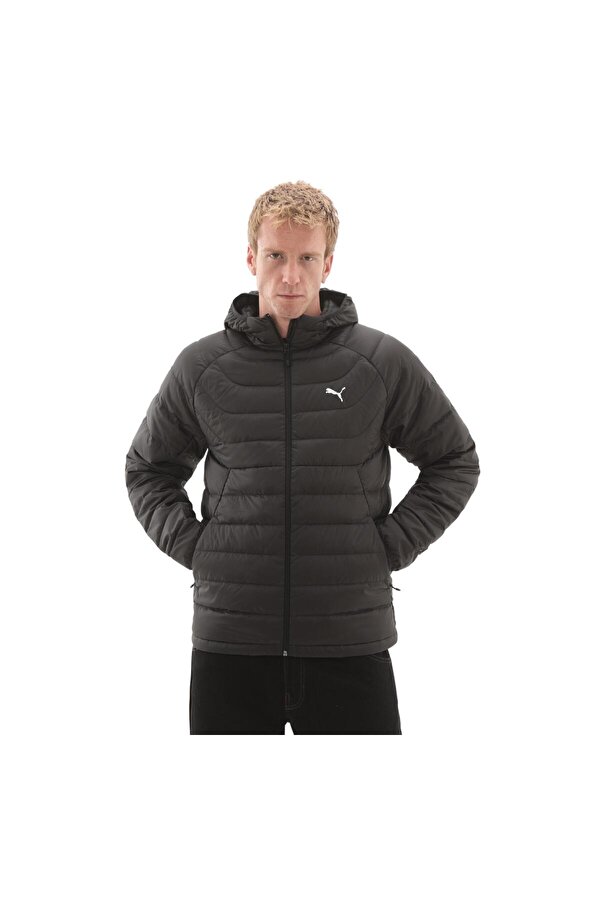 685221-01 Packlite Hooded Down Jacket Erkek Mont Siyah