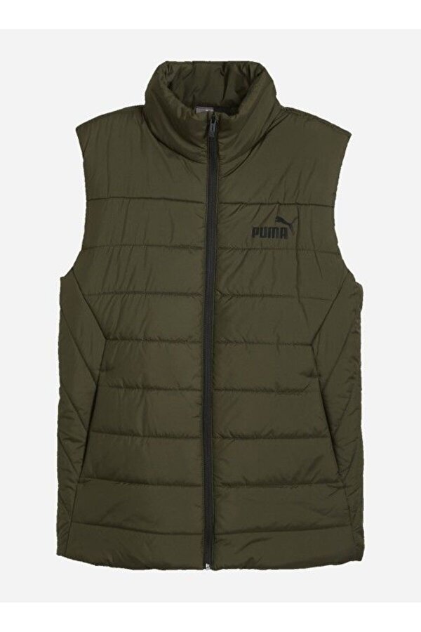 Erkek Yelek ESS Padded Vest Koyu Yesil - 84893970