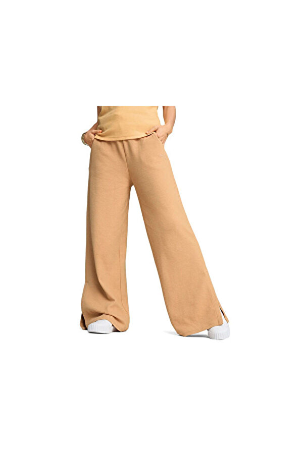Her High-Waist Straight Pant Kadın Günlük Eşofman Altı 68506163 Sarı