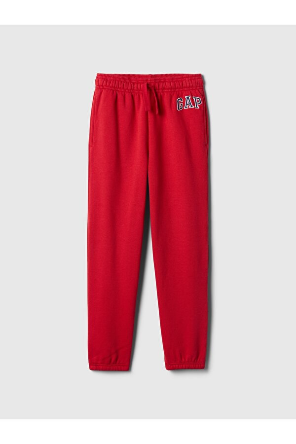 Erkek Çocuk Kırmızı  Logo Relaxed Jogger Eşofman Altı