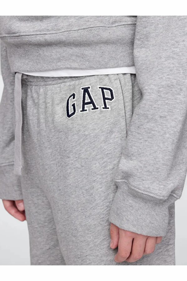 Erkek Çocuk Gri V-frch Ft Bas Heritage Logo Jog Eşofman Altı 743964003-Gri