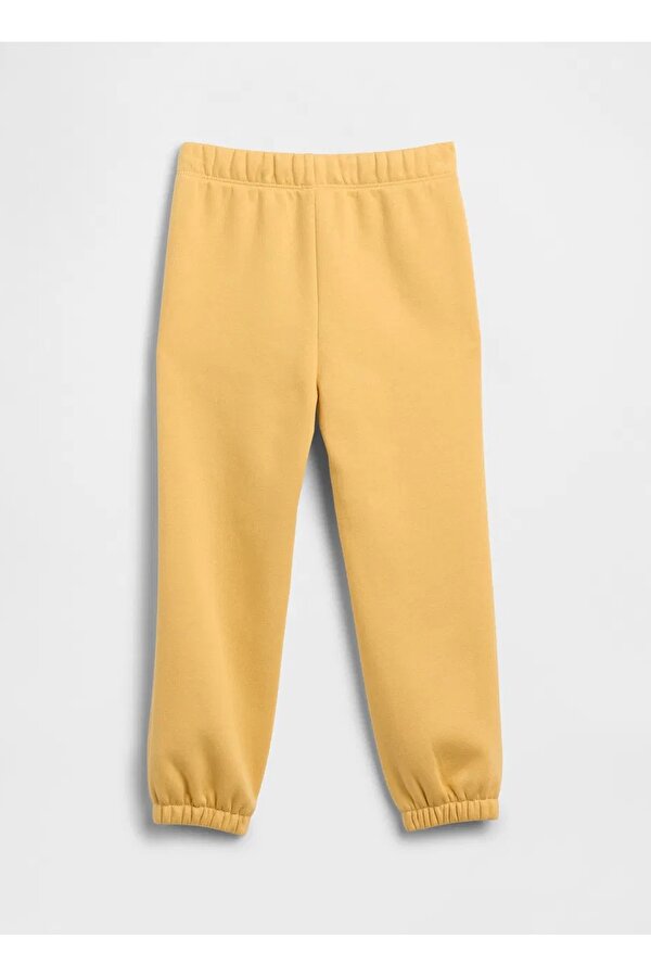 Lastikli Paça Açık Sarı Kız Çocuk Eşofman Altı 798457005