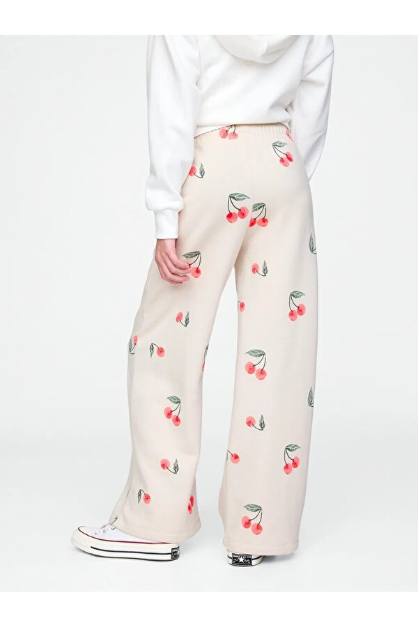 Kız Çocuk Taş  V-frch Wide Leg Pant Eşofman Altı 745989002-Çokrenkli