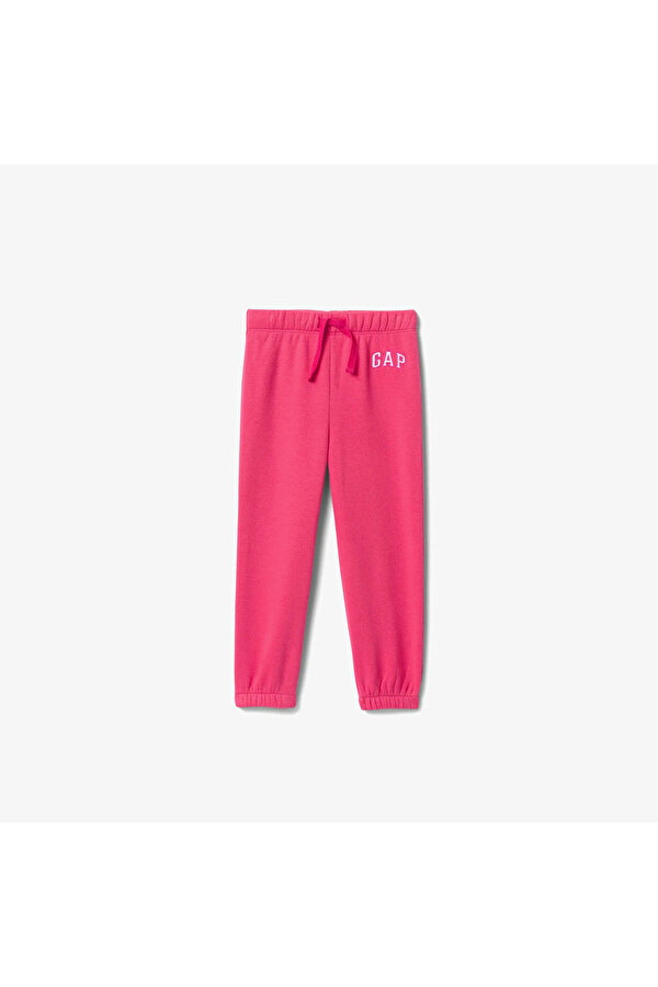 Logo Pull On Çocuk Pembe Eşofman Altı