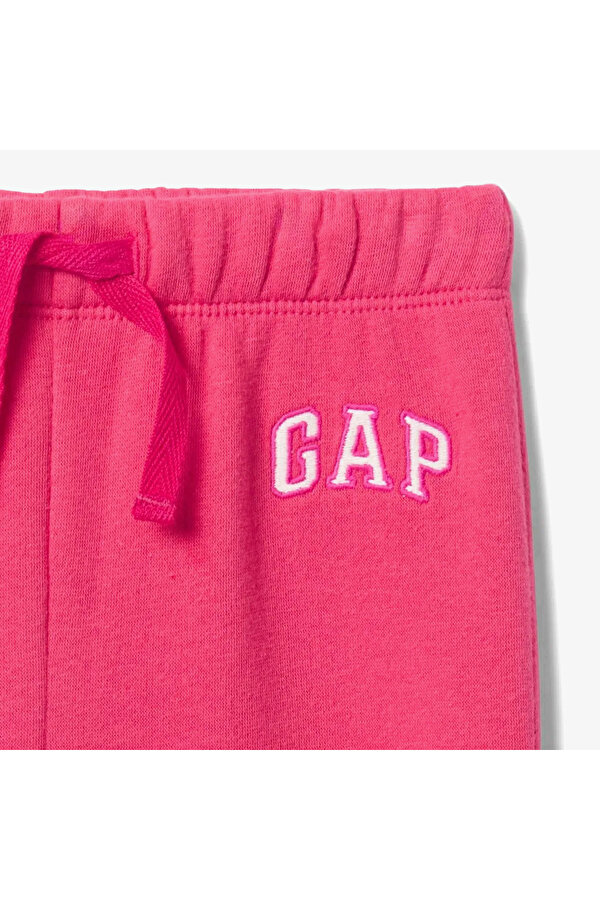 Logo Pull On Çocuk Pembe Eşofman Altı