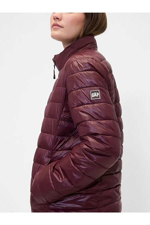 791284002 V-Frch Logo Lw Puffer Jkt Kadın Mont