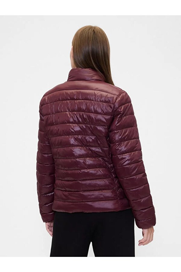 791284002 V-Frch Logo Lw Puffer Jkt Kadın Mont