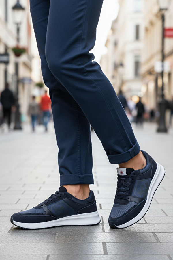 CANCEL 5FX Lacivert Erkek Sneaker - Lumberjack