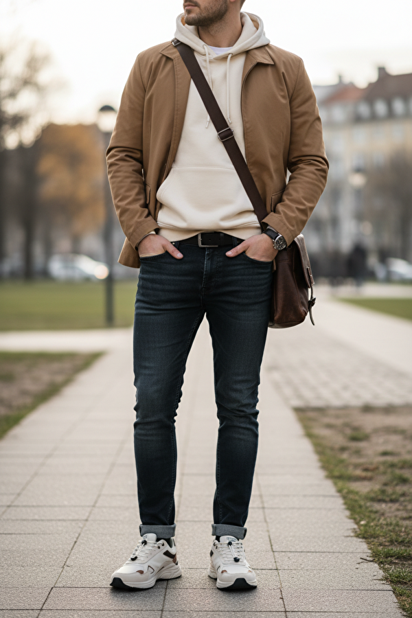 LEONARD 5PR Beyaz Erkek Comfort Ayakkabı