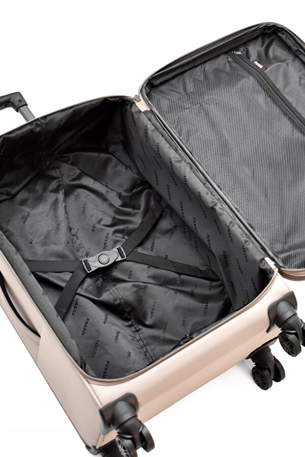 Ultra Light Orta Boy Körüklü Kumaş Valiz – 360° 8 Tekerlekli, Hafif & Geniş İç Hacim