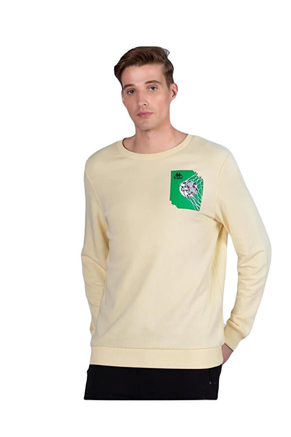 371I77W057-K Authentic Graphik Vanes Tk Erkek Sweatshirt
