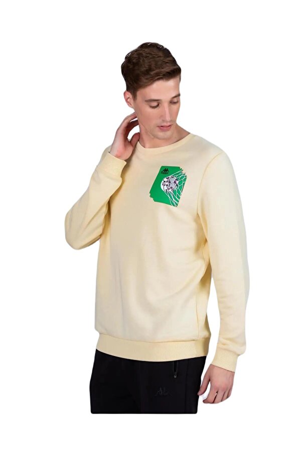 371I77W057-K Authentic Graphik Vanes Tk Erkek Sweatshirt