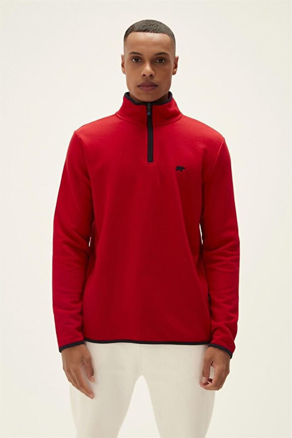 21.02.12.029-C54 Backup Half-Zip Erkek Sweatshirt