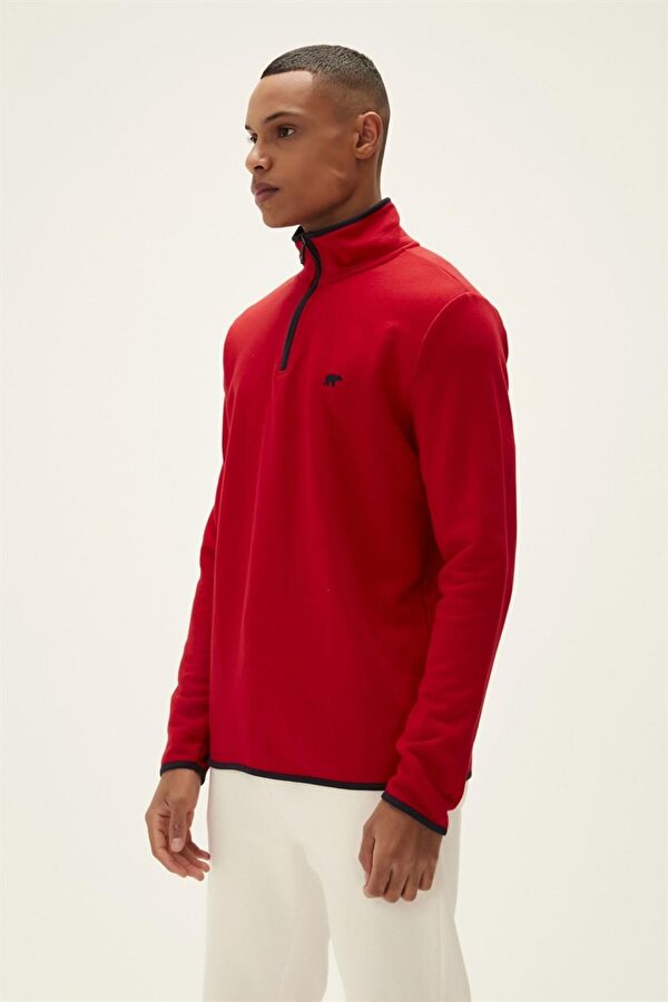 21.02.12.029-C54 Backup Half-Zip Erkek Sweatshirt