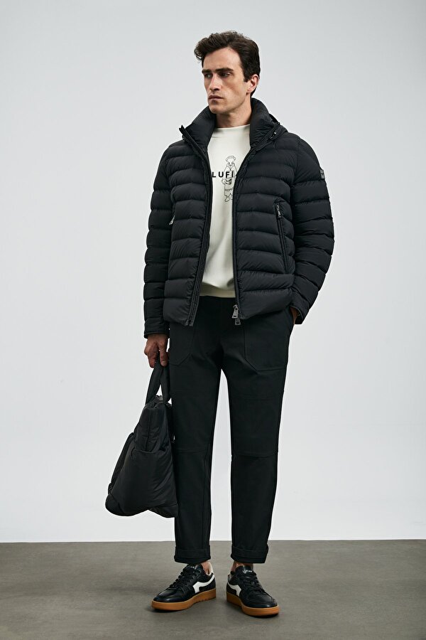 Erkek Mont 12120259 SİYAH