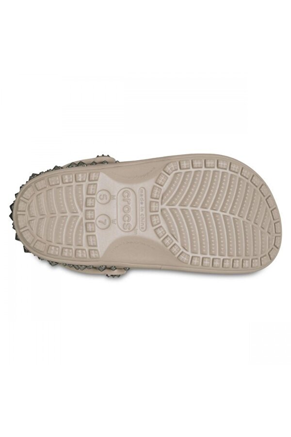 211596 Classic Studded Clog Karamel Kadın Terlik