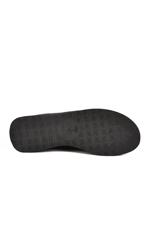 2250906K Z Siyah-Platin Nubuk Kadın Günlük Ayakkabı