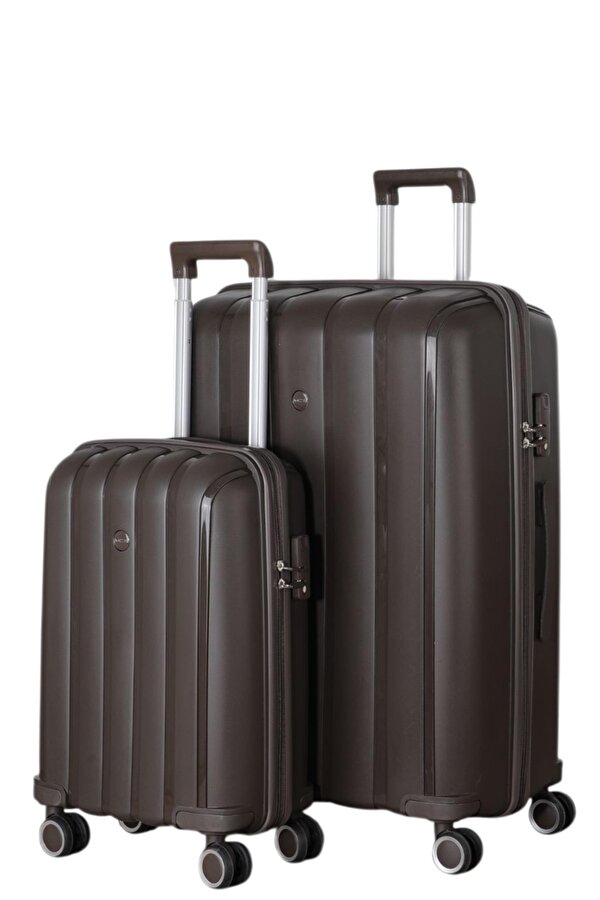 Mçs Polipropilen 2 li Valiz Seti Büyük & Kabin V305