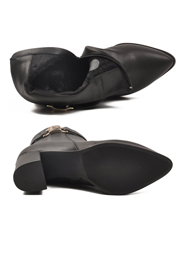 PC-54975 Z Siyah Kadın Bot