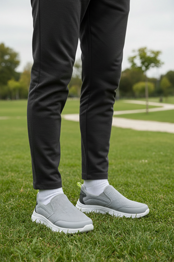 SHELDON TX 6FX Gri Erkek Comfort Ayakkabı