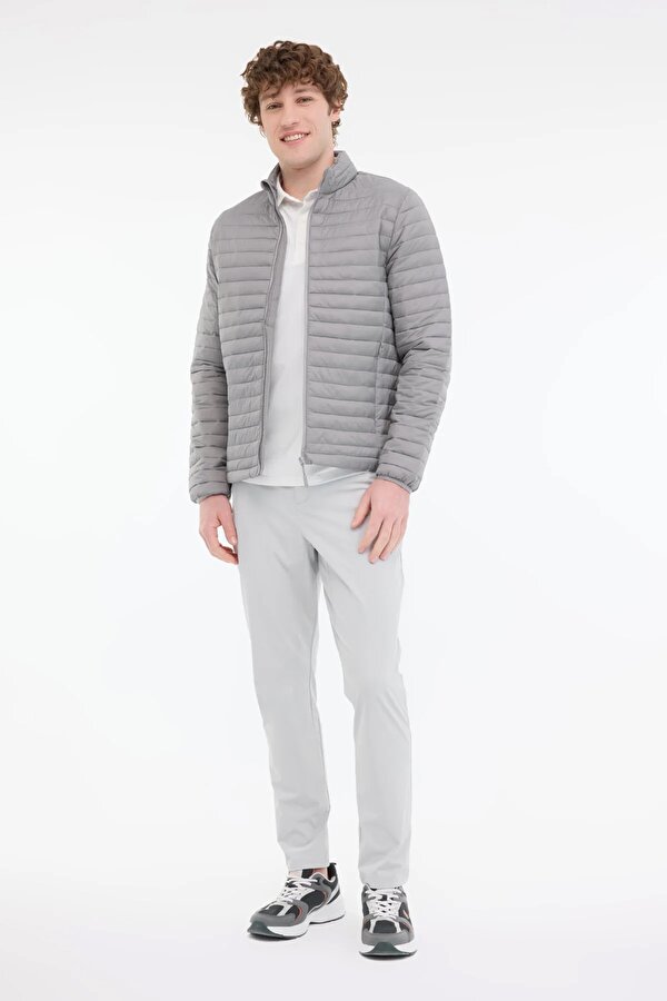 ML PERRY COAT 1SN21 5PR Gri Erkek Mont