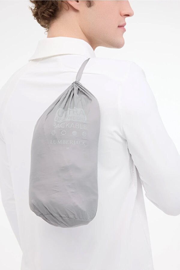 ML PERRY COAT 1SN21 5PR Gri Erkek Mont