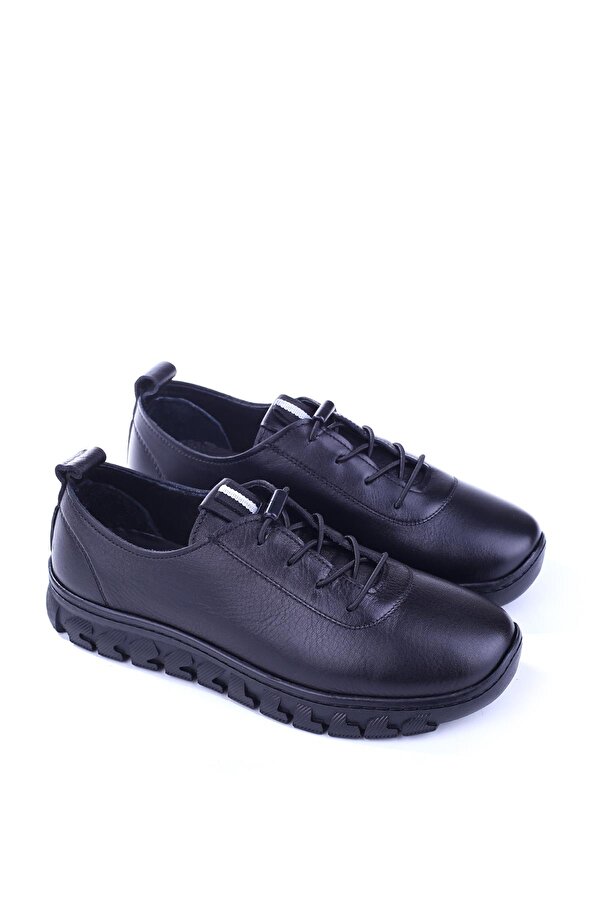 9050 Kadın Günlük Hakiki Deri Ortopedik Ayakkabı