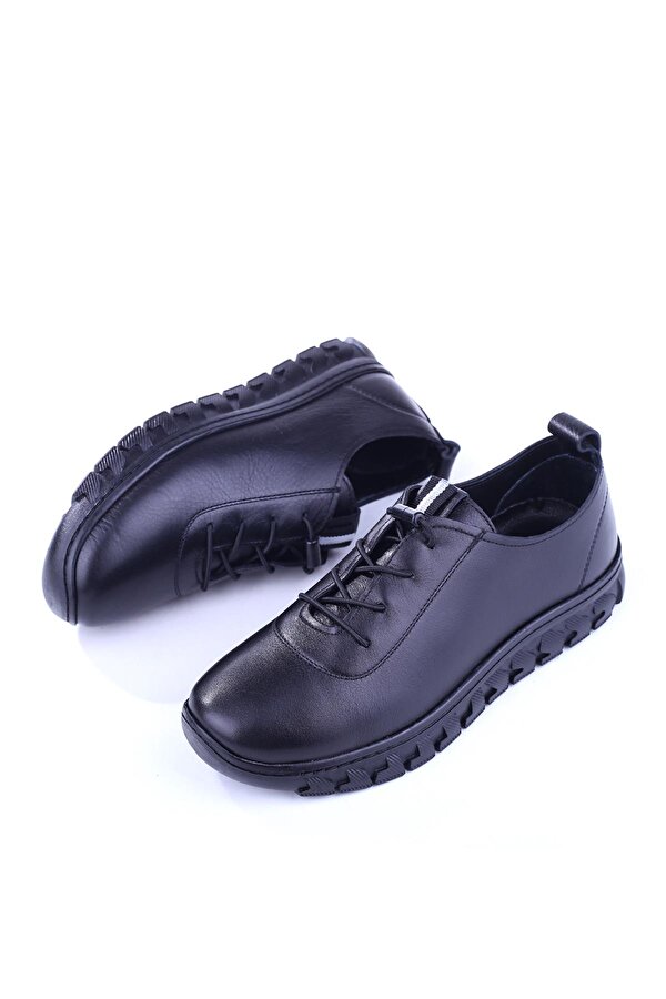 9050 Kadın Günlük Hakiki Deri Ortopedik Ayakkabı