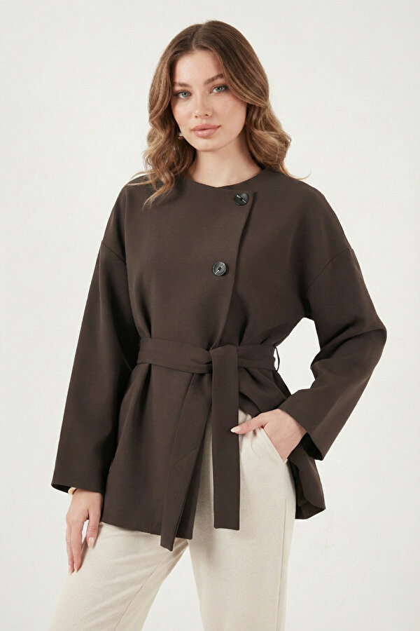 Bayan Trençkot 6927672 KAHVE