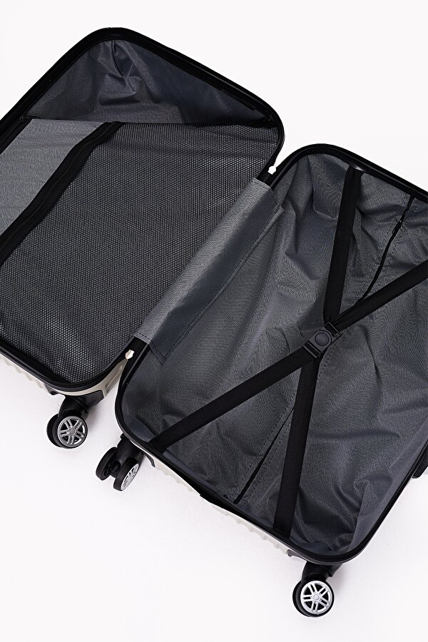 2 li Valiz Seti  Valiz Orta Boy ve Makyaj 2 li Set 1020