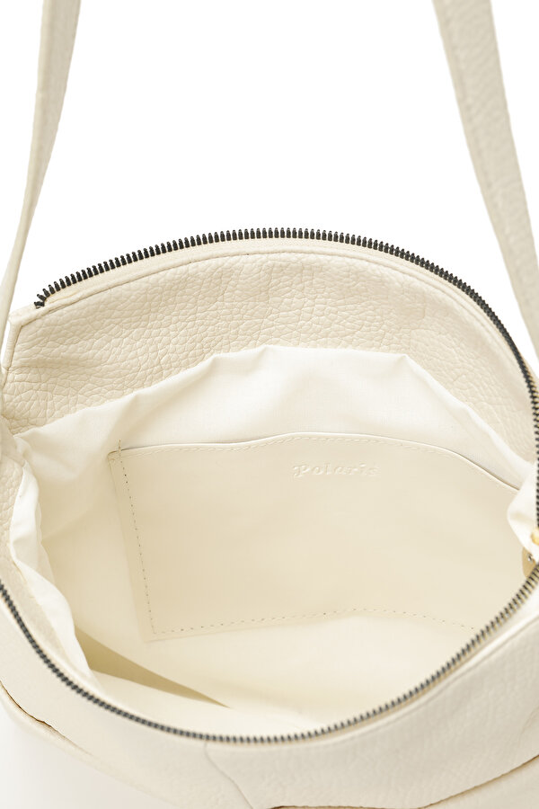 NTRL CEPLI CPRZ 6FX Krem Kadın Çapraz Çanta