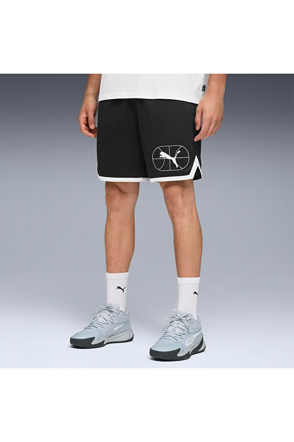 Junior Varsity 7 Inch Erkek Siyah Şort