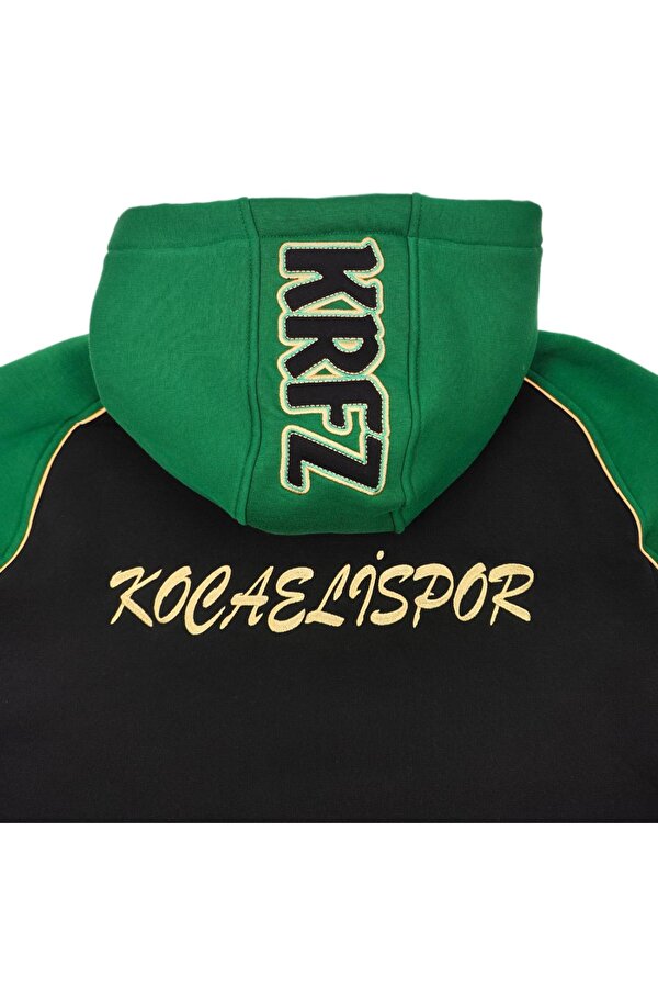 Lisanslı Kapüşonlu Sweatshirt Siyah