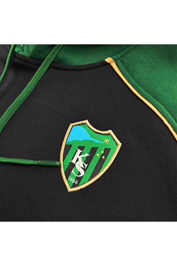 Lisanslı Kapüşonlu Sweatshirt Siyah