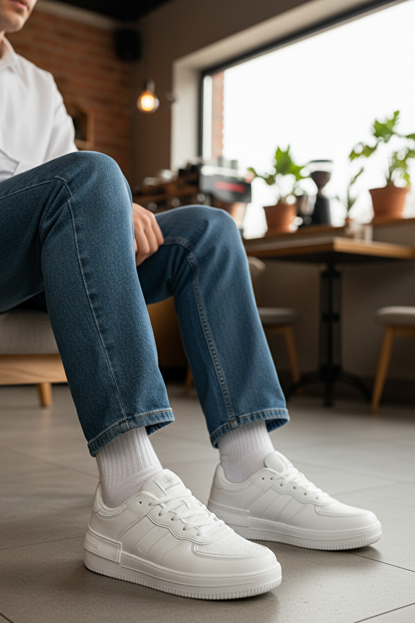 Lumberjack FREYA 6FX Beyaz Erkek Sneaker 102157020 | lumberjack