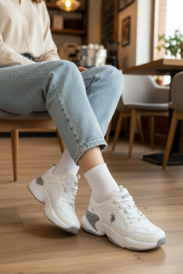 MAYBE WMN 5PR Beyaz Kadın Sneaker