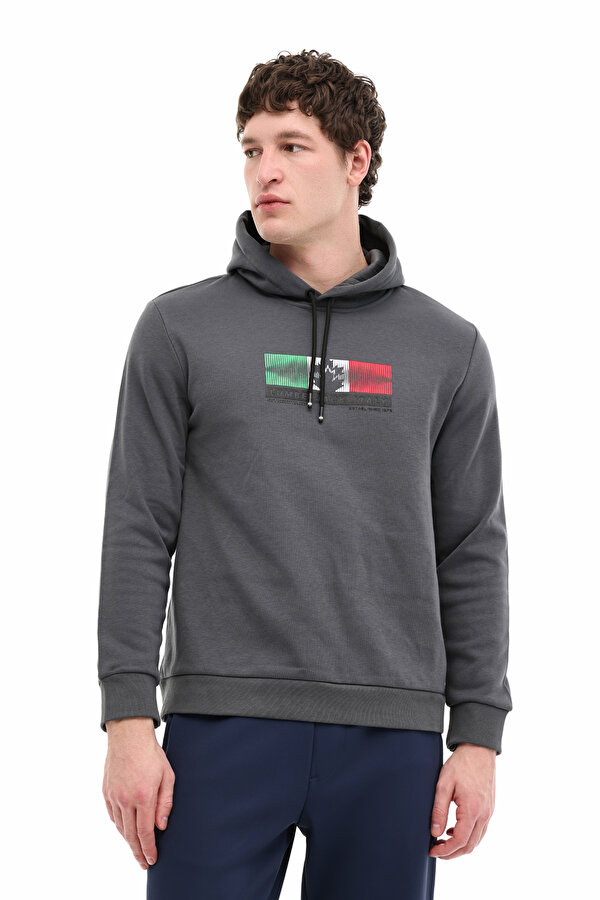 ML MAGRO 17ITL706 5PR Gri Erkek Sweatshirt