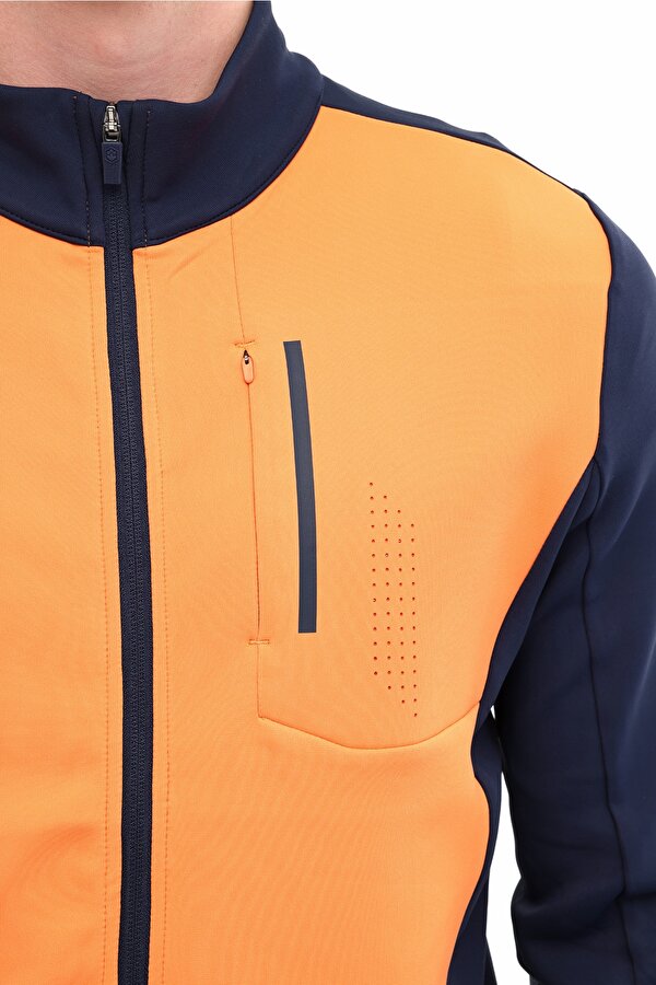 ML BANGU 18CD-ELG2-12 5PR PASTEL TURUNCU Erkek Eşofman Üstü