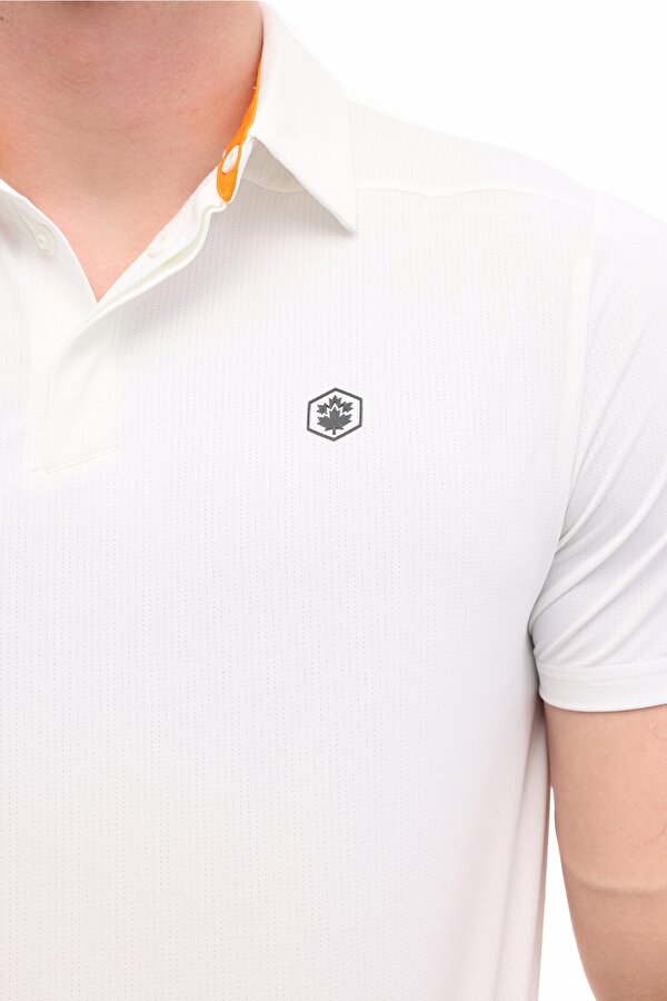 ML CRIS 12ELG22001 5PR KIRIK BEYAZ Erkek Kısa Kol T-Shirt